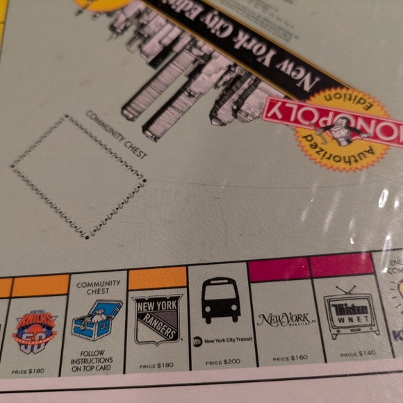 NWT Sealed Monopoly New York City Edition. RARE - Picture 7 of 7